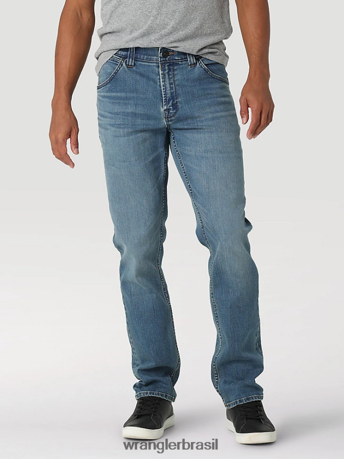Wrangler calça jeans slim ultra flex jato (112325104) homens roupas 00LN6N68