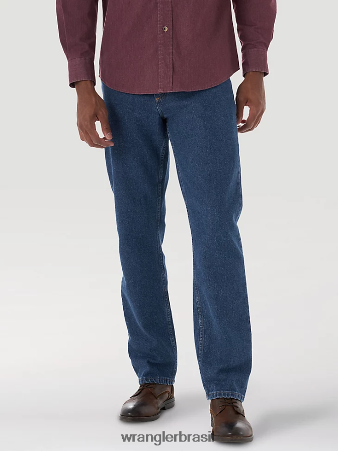 Wrangler jeans premium cinco estrelas flex para conforto e ajuste relaxado pedra (97fxvmd) homens roupas 00LN6N81