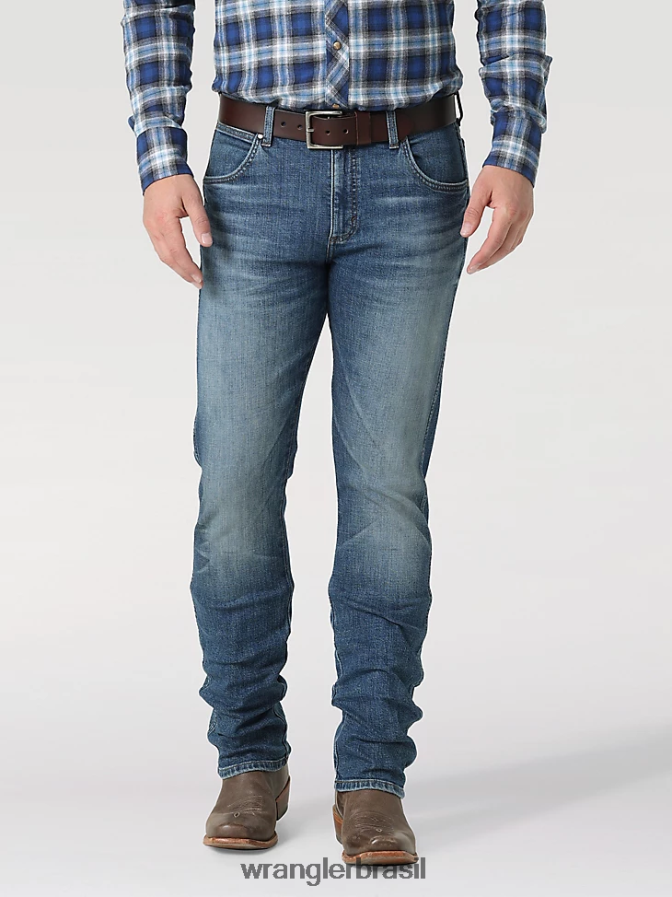 Wrangler o jeans retro premium: slim straight ansley (112317563) homens roupas 00LN6N73