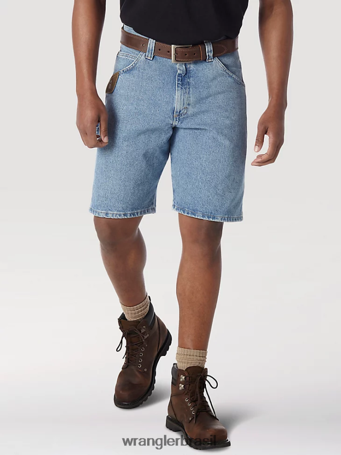 Wrangler Riggs Workwear Carpenter Shorts índigo vintage (3w320vi) homens roupas 00LN6N543