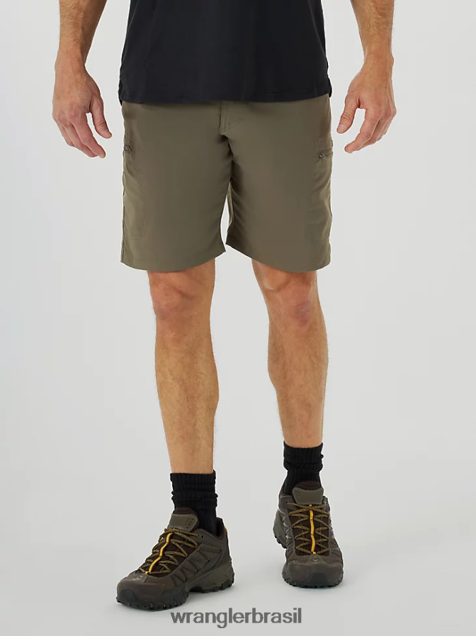 Wrangler short cargo cargo cintura confortável authentics morel (10zm980mr) homens roupas 00LN6N569