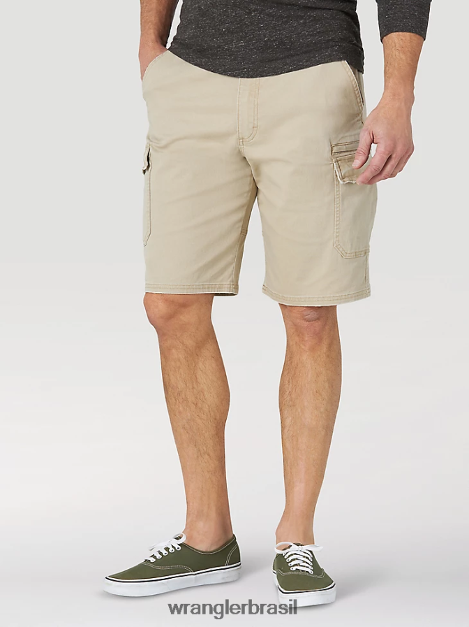 Wrangler short cargo flex sarja (gwsnstw) homens roupas 00LN6N549