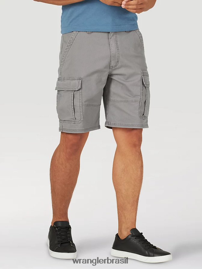 Wrangler short cargo premium cinco estrelas metal de canhão (112314950) homens roupas 00LN6N513