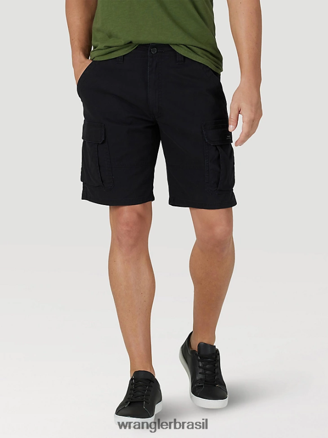 Wrangler short cargo premium cinco estrelas preto (112314939) homens roupas 00LN6N512