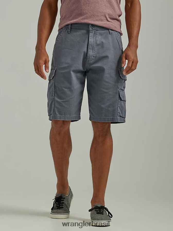 Wrangler short de carga empilhada premium cinco estrelas estanho (112336362) homens roupas 00LN6N530