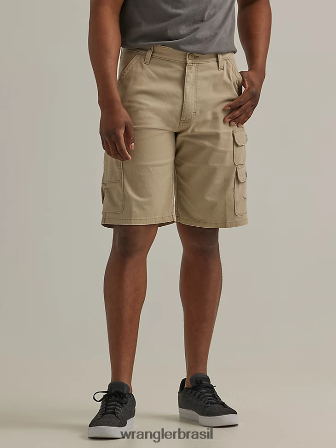 Wrangler short de carga empilhada premium cinco estrelas sarja (112336361) homens roupas 00LN6N529