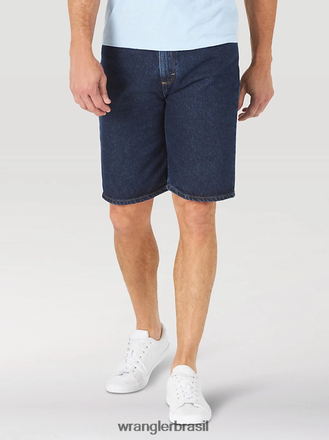 Wrangler short jeans relaxado authentics enxágue escuro (10zm2s0dr) homens roupas 00LN6N586