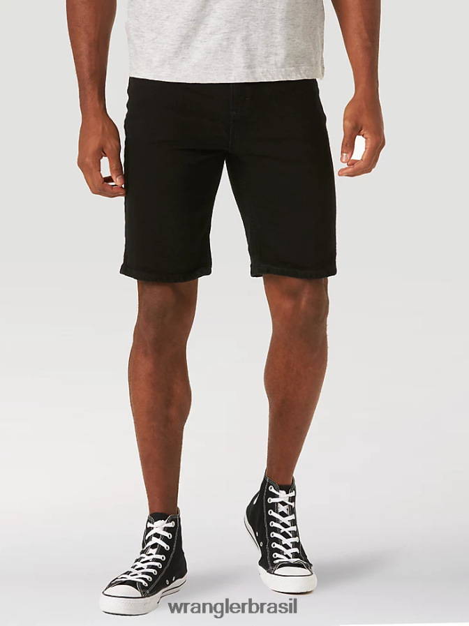 Wrangler short jeans relaxado authentics preto azeviche (10zm2s0jb) homens roupas 00LN6N588
