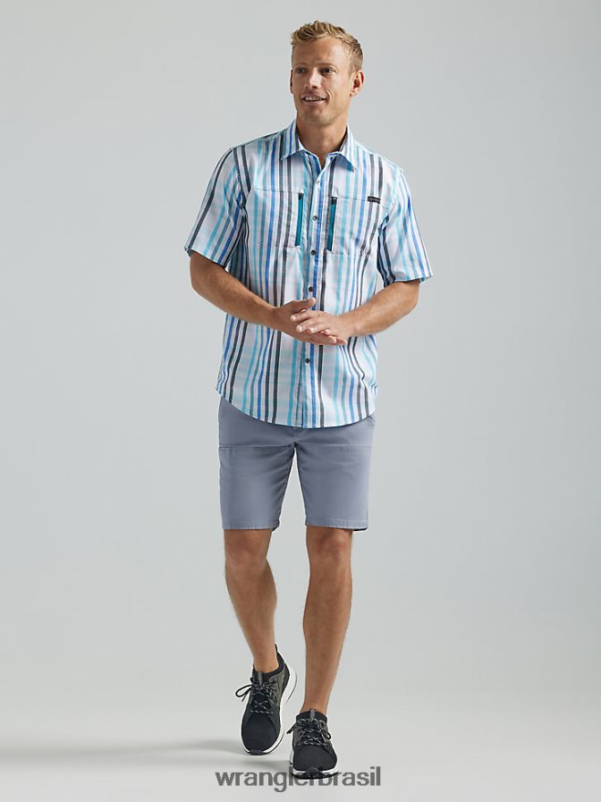 Wrangler short utilitário com bolso lateral atg ventos alísios (112333302) homens roupas 00LN6N607